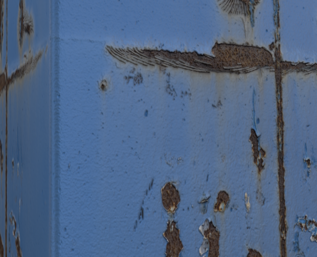 Blue Container Material